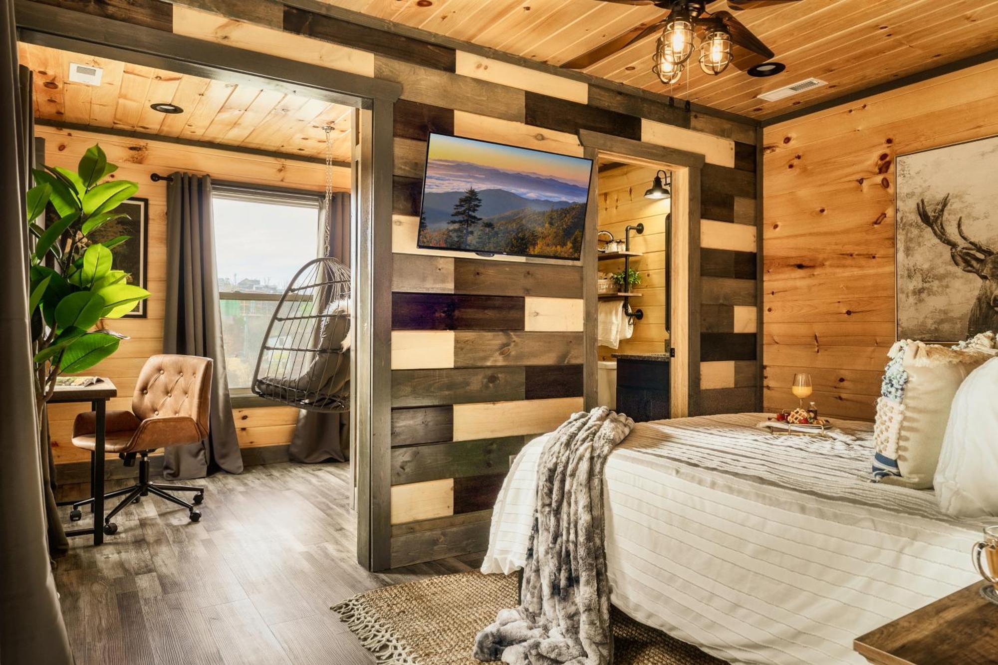 Mountainscape - Brand New Cabin W Views - Hottub - Firetable - Ps5 - Pooltable - 3 Pools Gatlinburg Ngoại thất bức ảnh
